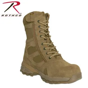 8 Inch Forced Entry Tactical Boot With Side Zipper & Composite Toe