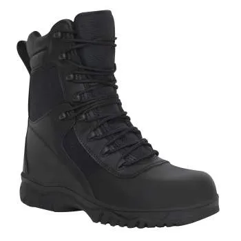 8 Inch Forced Entry Tactical Boot With Side Zipper & Composite Toe