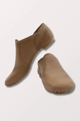 Adult Jazz Slip Ons (EJ2) - Caramel