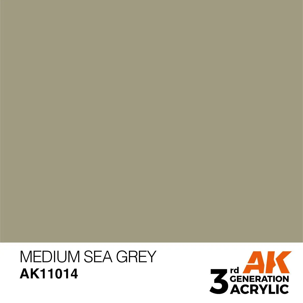 AK Interactive AK11014 3G Medium Sea Gray Acrylic Paint 17ml