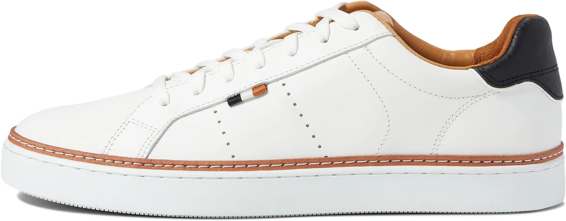 Allen Edmonds Alpha Lace-Up Sneakers, white