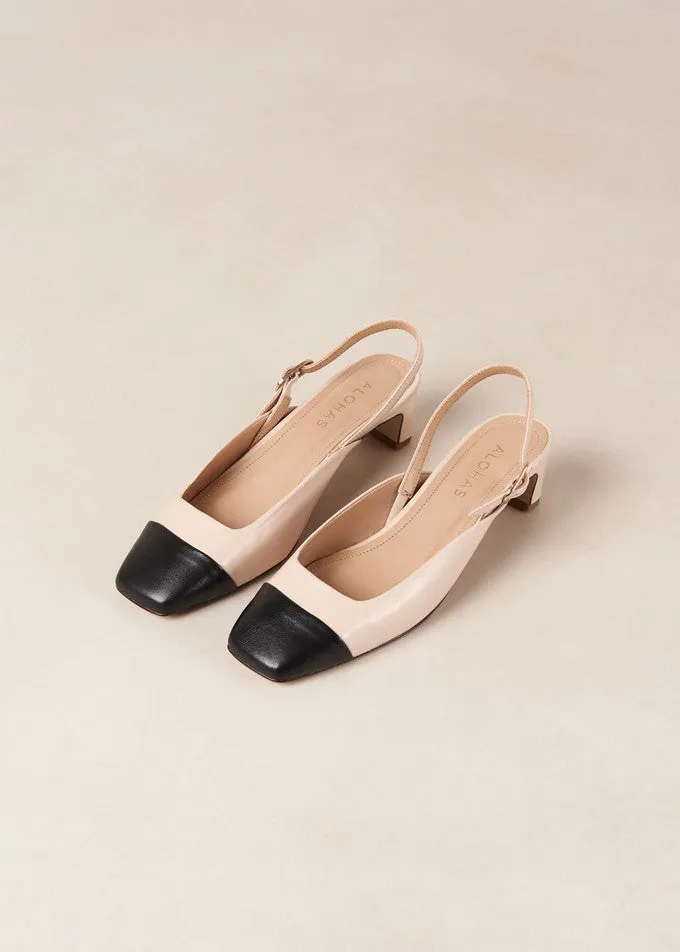 ALOHAS Lindy Leather Pumps