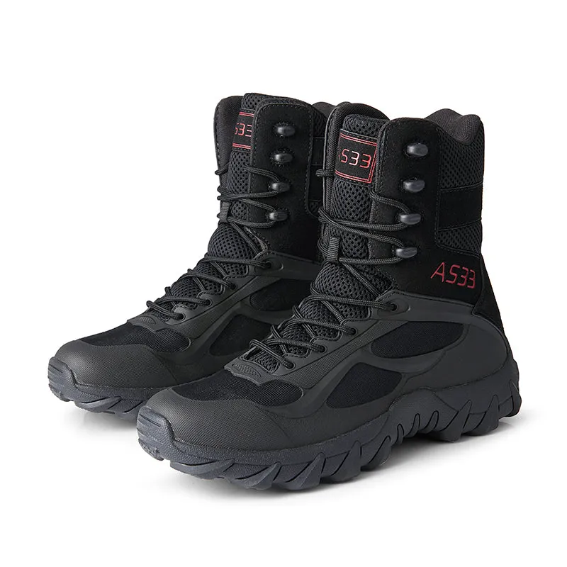 Army Combo Tactical Shoes Side Zip Military Boots | 6671