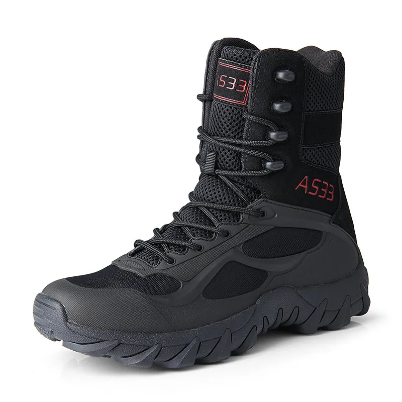 Army Combo Tactical Shoes Side Zip Military Boots | 6671