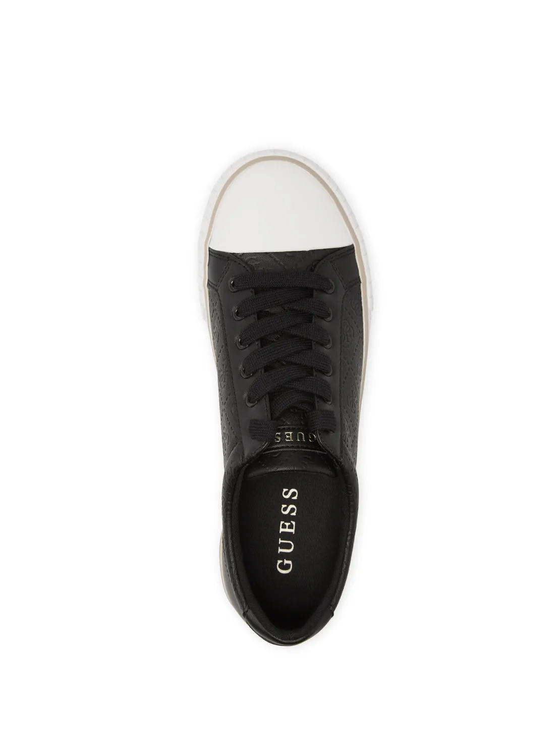 Black Nortin Logo Low Top Sneakers