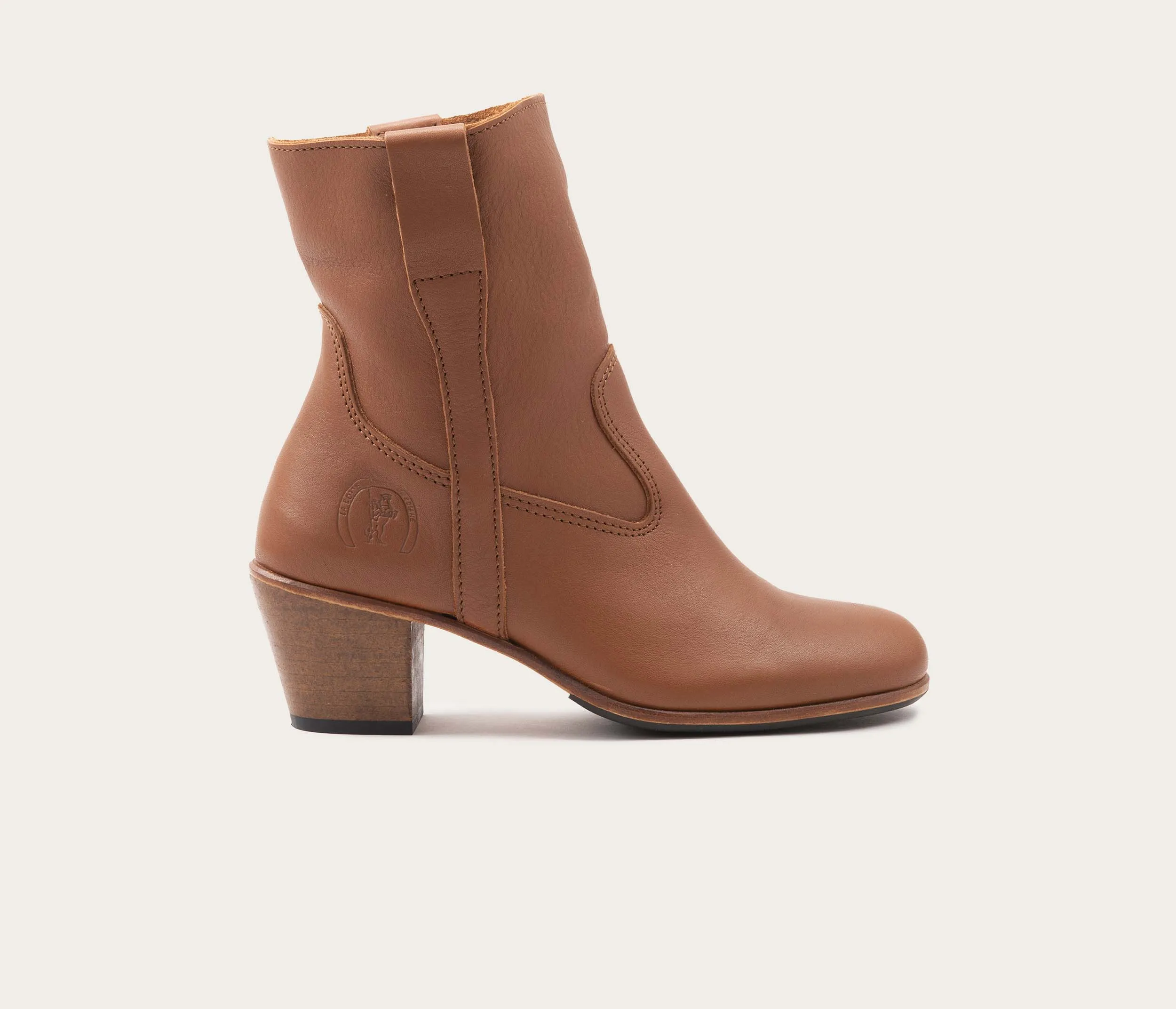 Céleste Soft Ankle Boot Cognac - Low Price