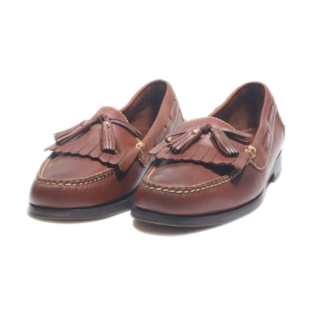 Cole Haan Moccasins Leather Brown Colour For Men