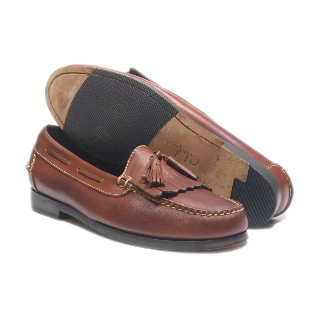 Cole Haan Moccasins Leather Brown Colour For Men