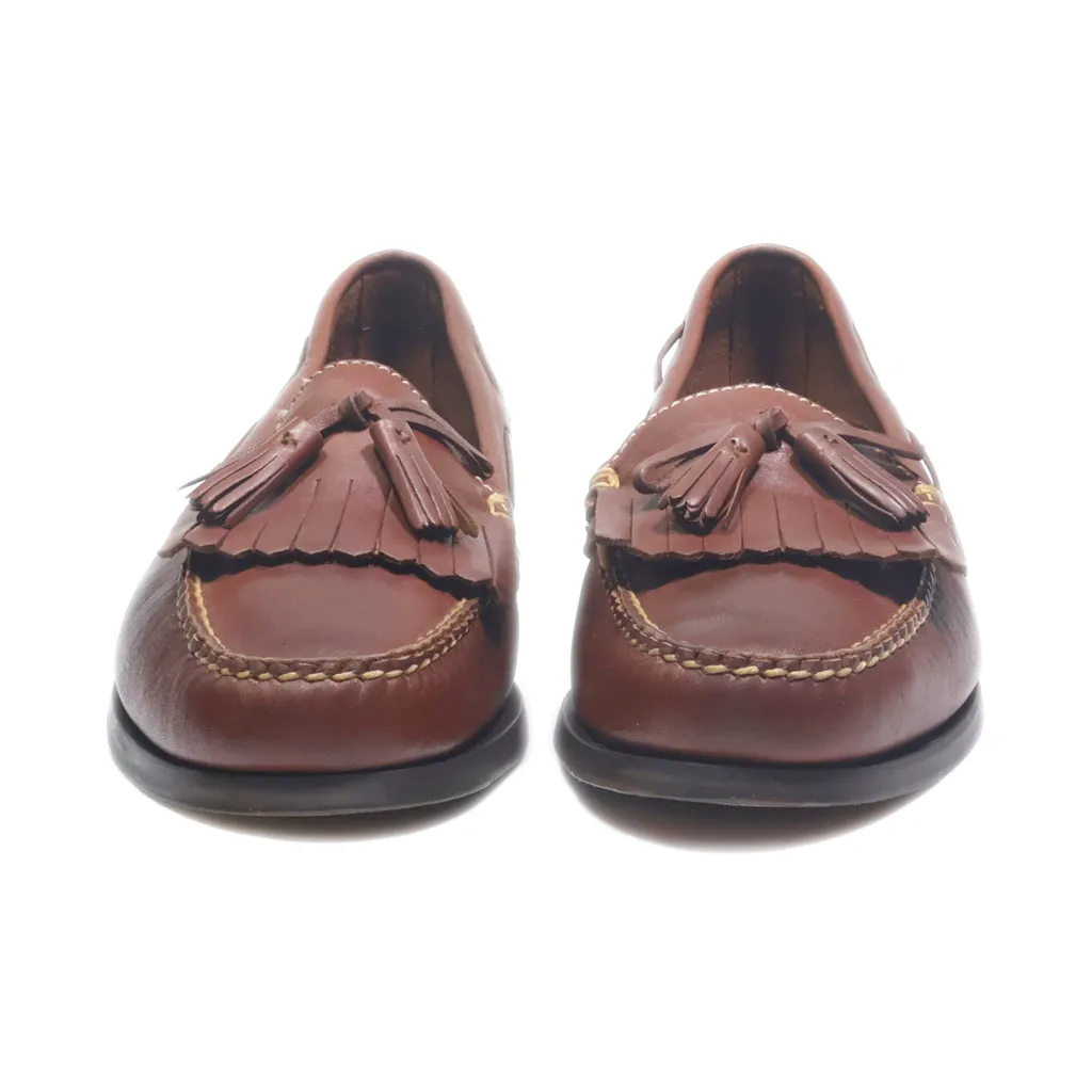 Cole Haan Moccasins Leather Brown Colour For Men