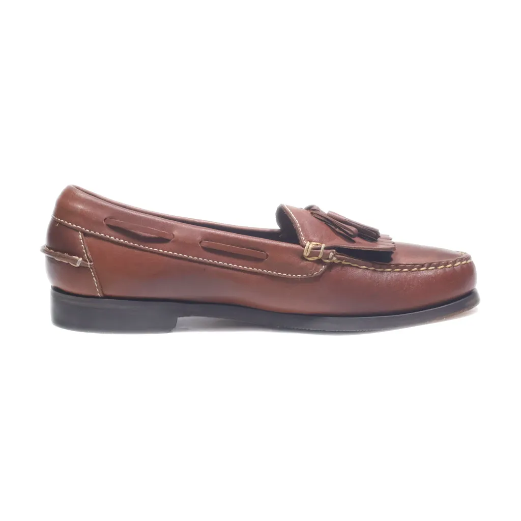 Cole Haan Moccasins Leather Brown Colour For Men