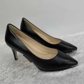 Cole Haan Women Size 9 Black Leather Pointed toe Business Heels