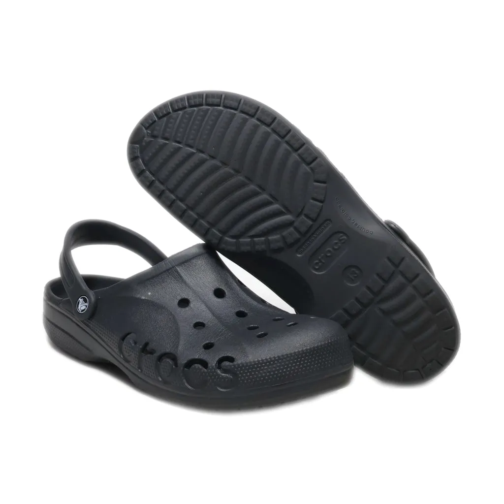 Crocs Baya Clogs Rubber Black Colour For Men