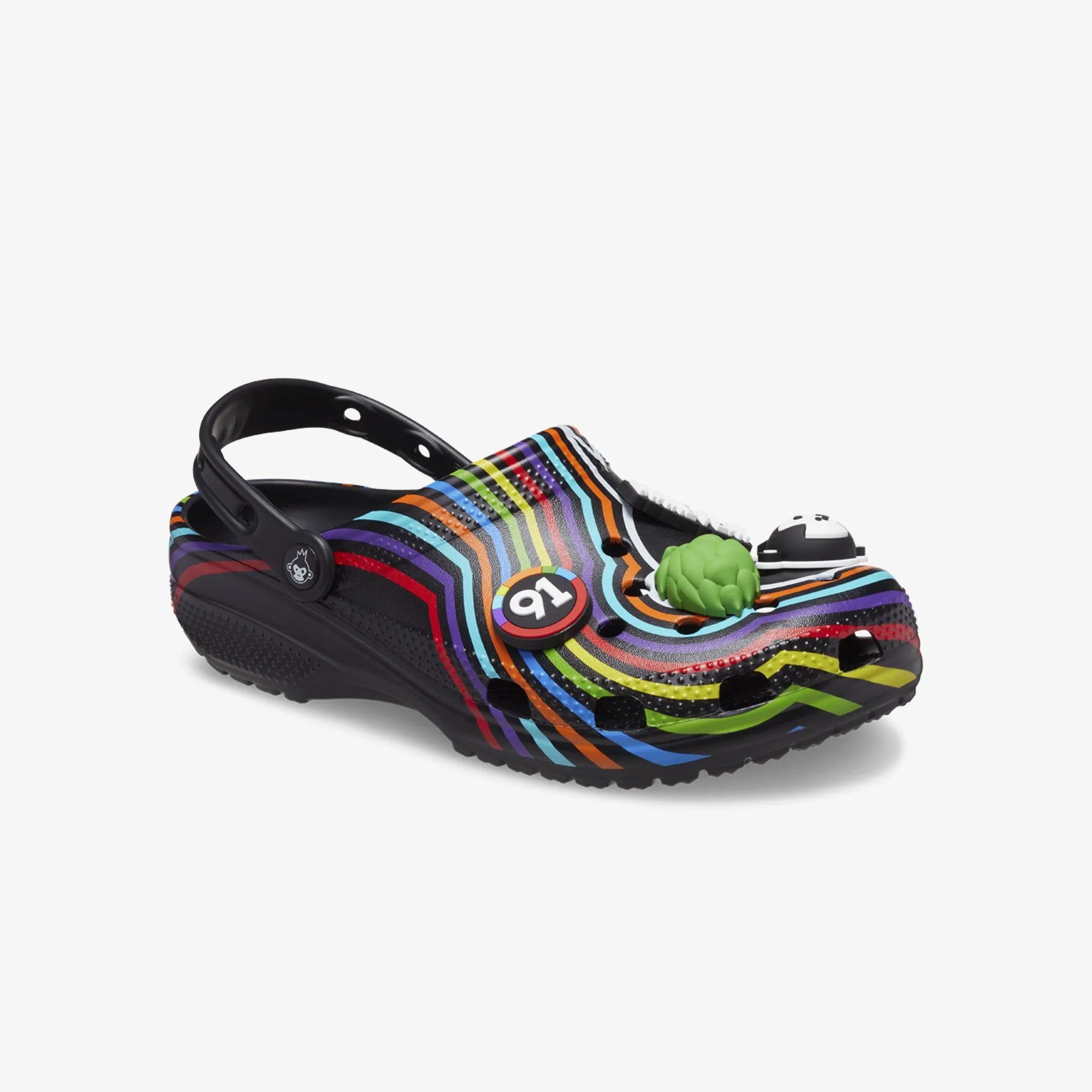 Crocs | BIRA 91 X CROCS CLASSIC CLOG BLK/MLTI  { BLACK/MULTI