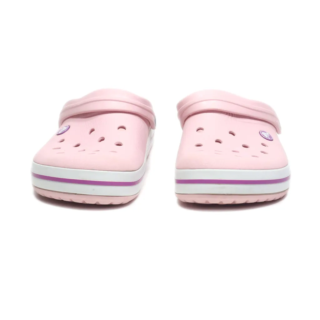 Crocs Crocband Clogs Rubber Pink Colour For Women