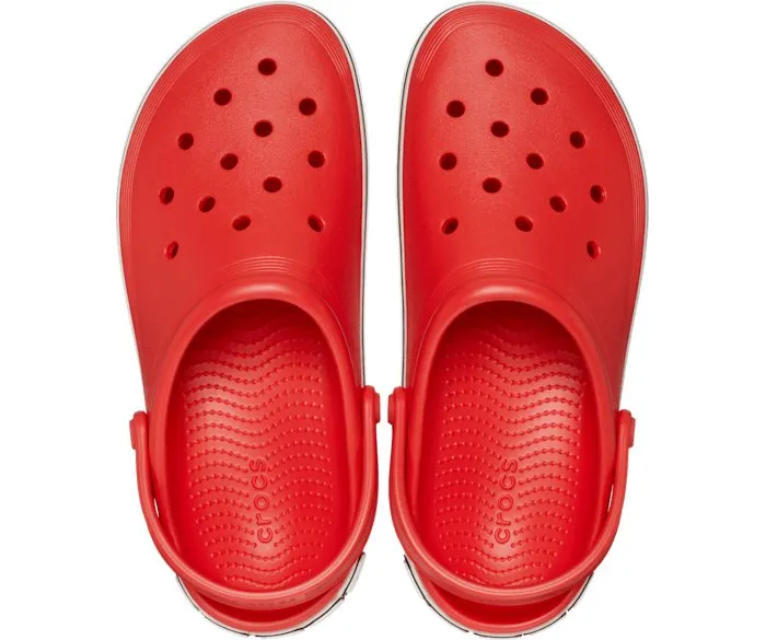 Crocs Unisex Off Court Logo Clog - Tomato