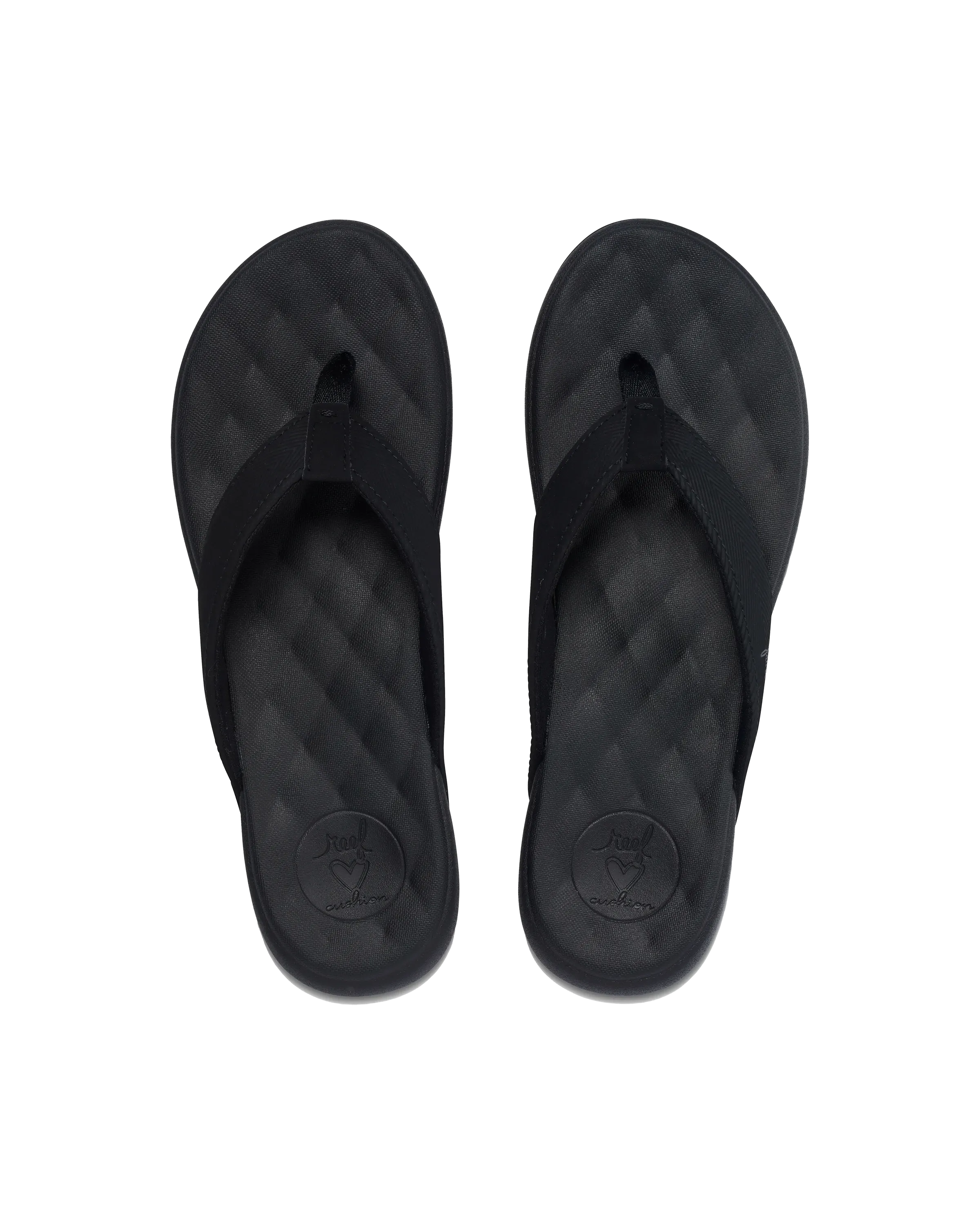 Cushion Harmony Flip Flops in Black