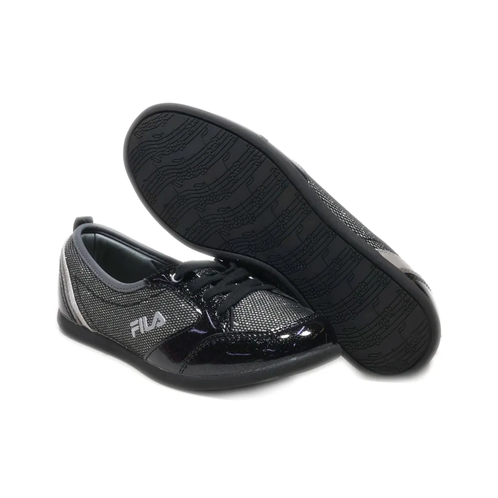 Fila Espadrilles Fabric Black Colour For Kids