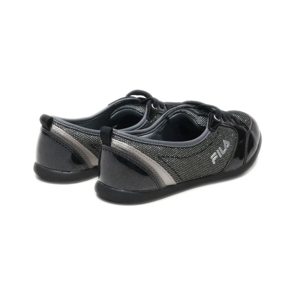 Fila Espadrilles Fabric Black Colour For Kids