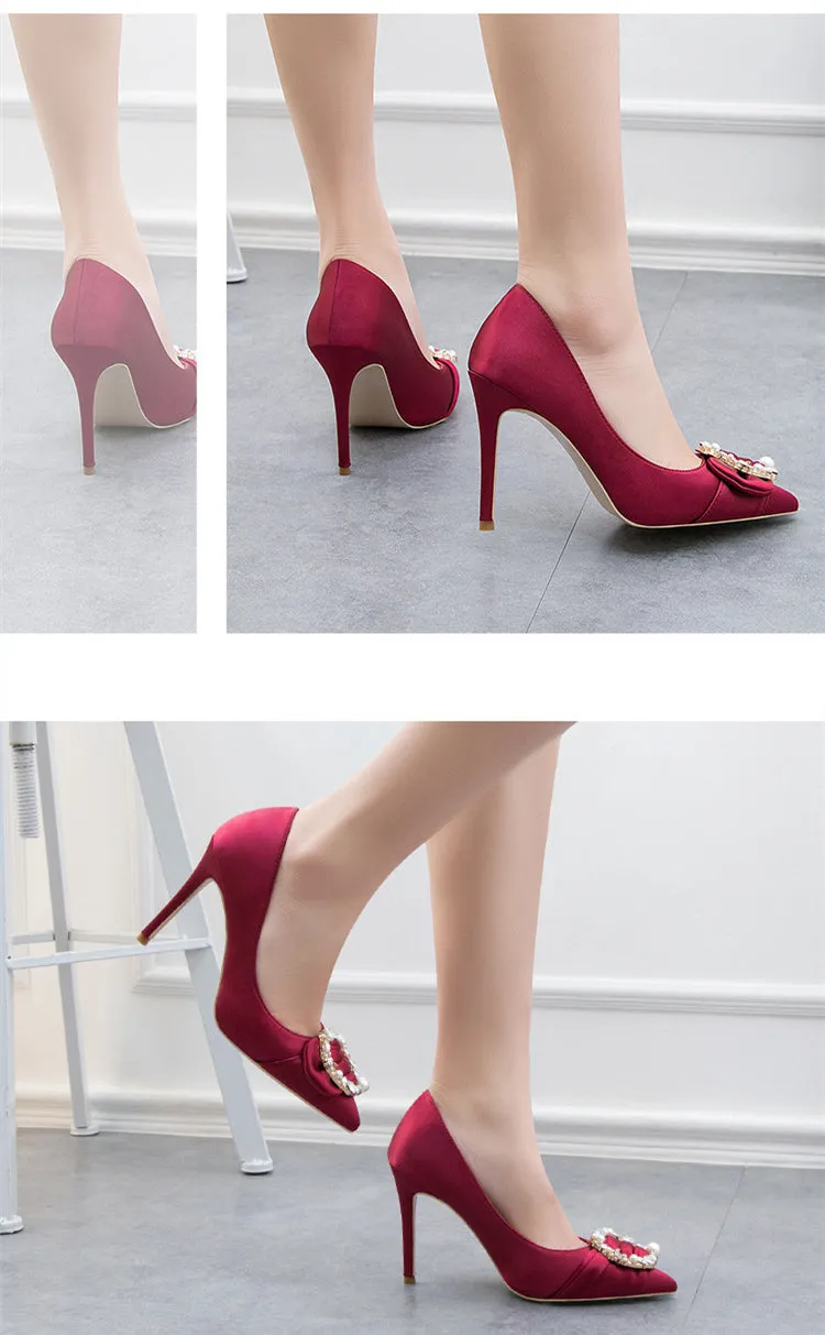 Four Seasons Fine High Heels Women Elegant