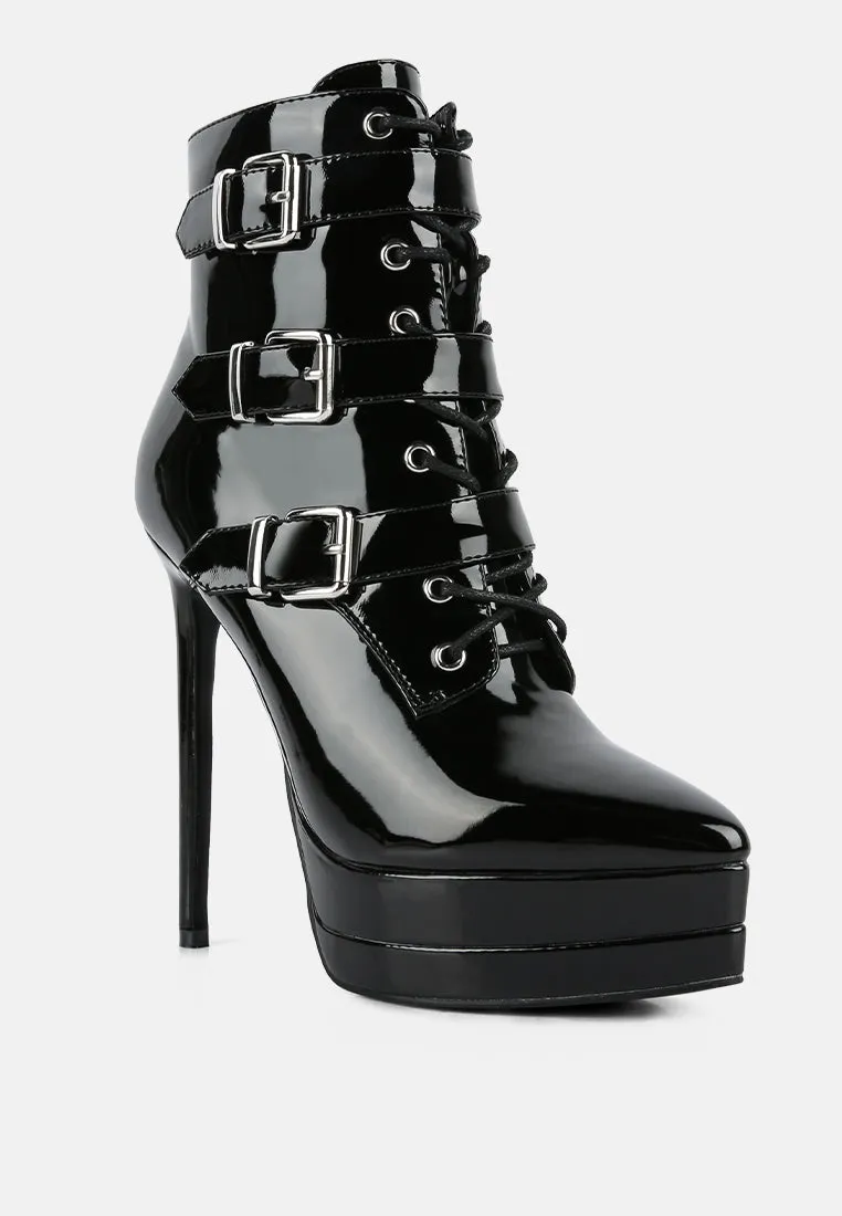 Gangup High Heeled Stiletto Boots