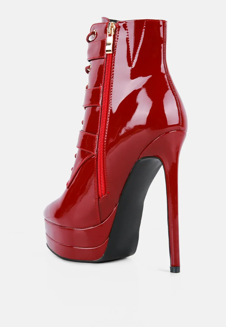 Gangup High Heeled Stiletto Boots