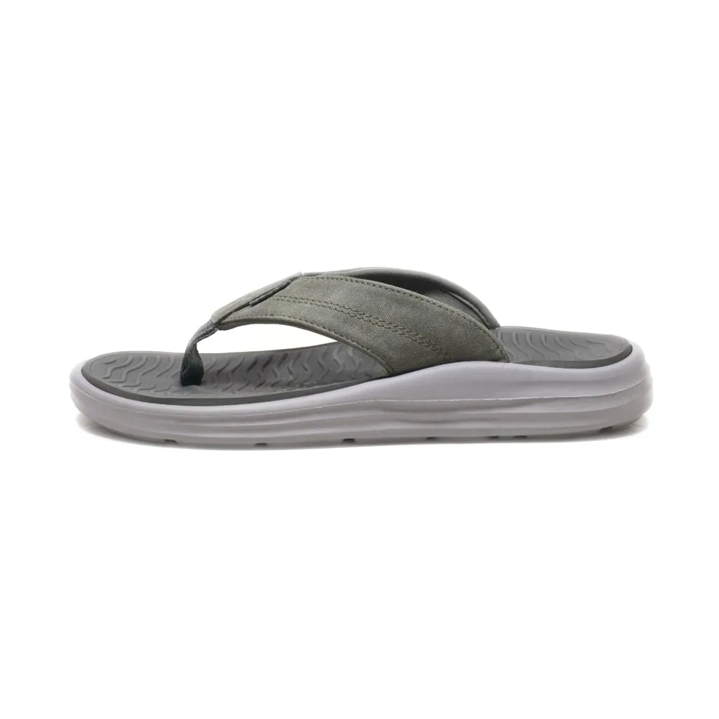 George Flip Flops Fabric Grey Colour For Men