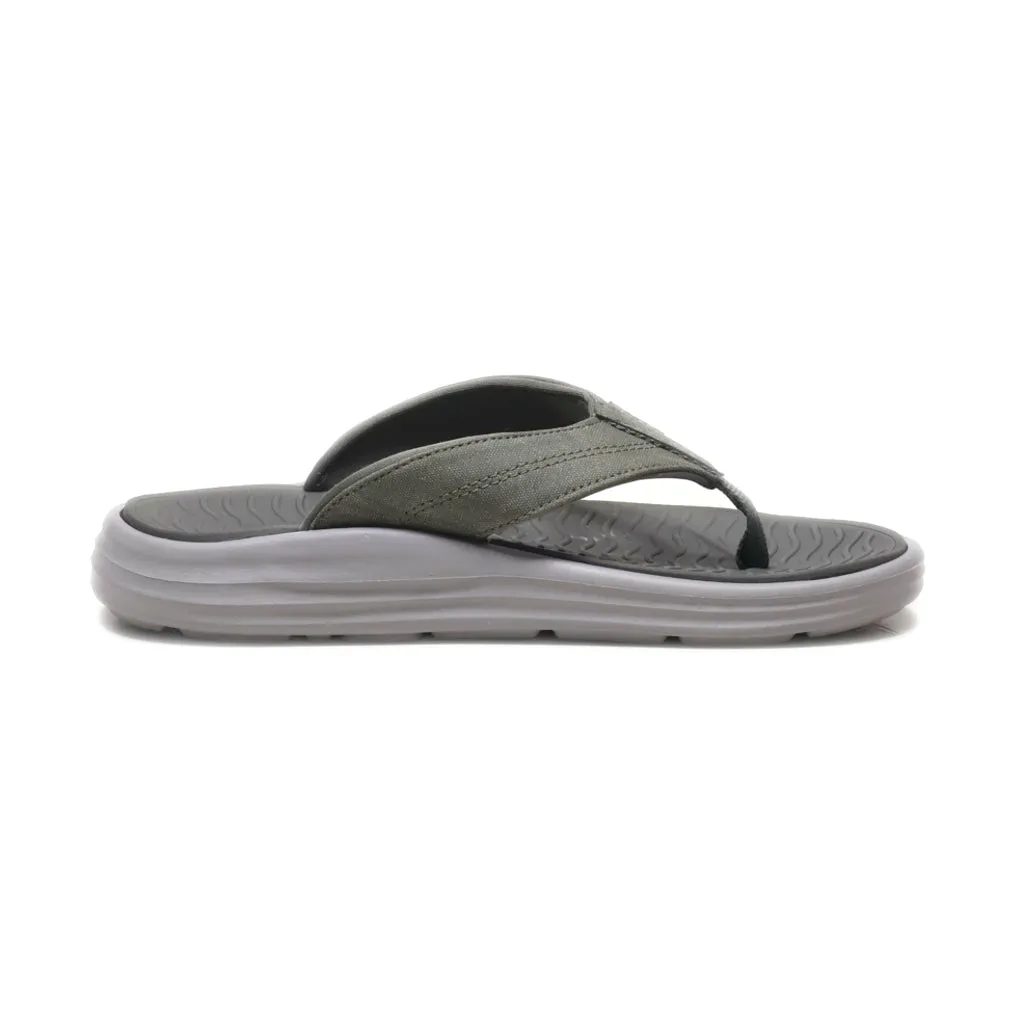 George Flip Flops Fabric Grey Colour For Men