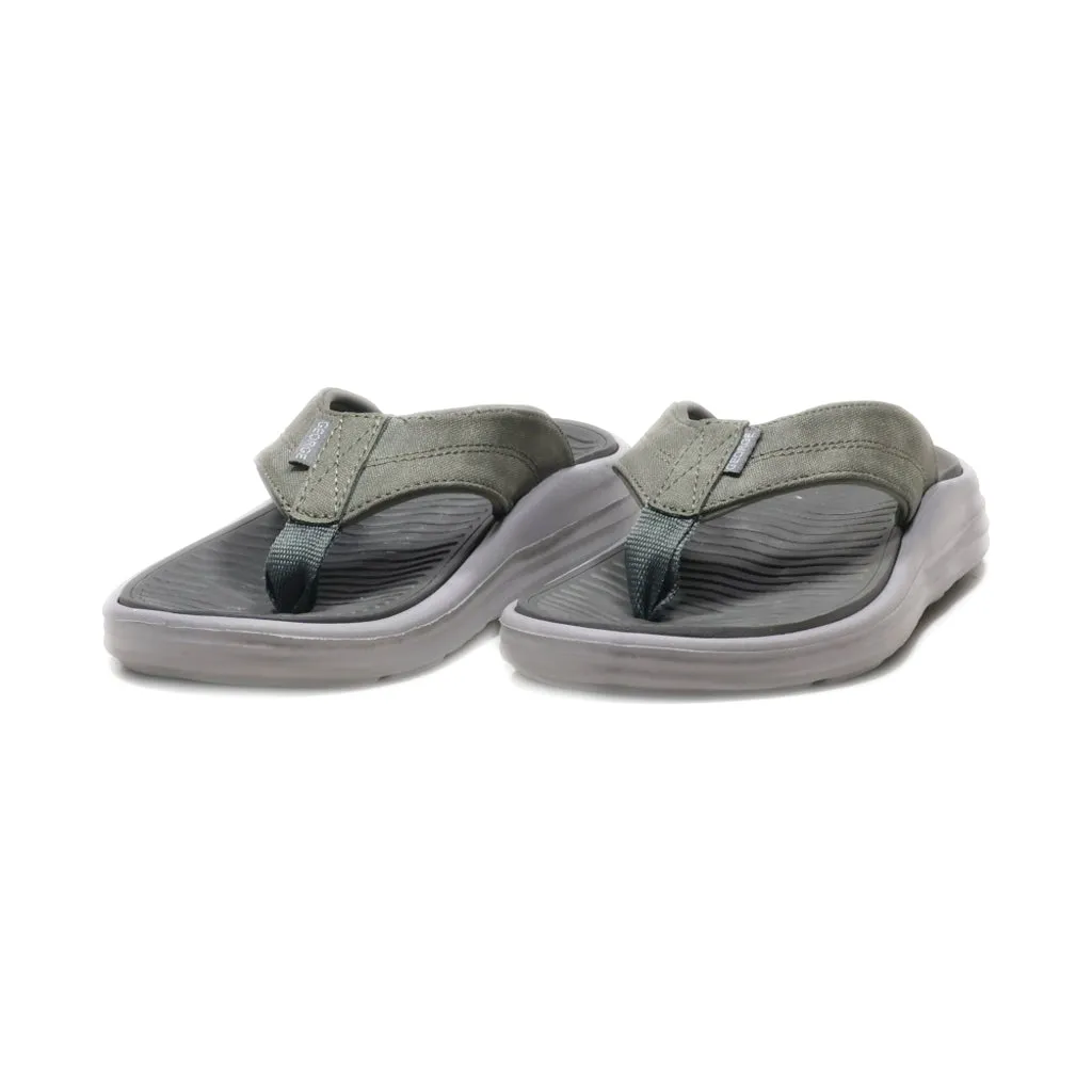 George Flip Flops Fabric Grey Colour For Men