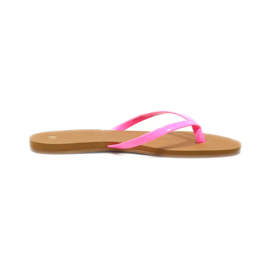 H&M Flip Flops Latex Pink Colour For Women