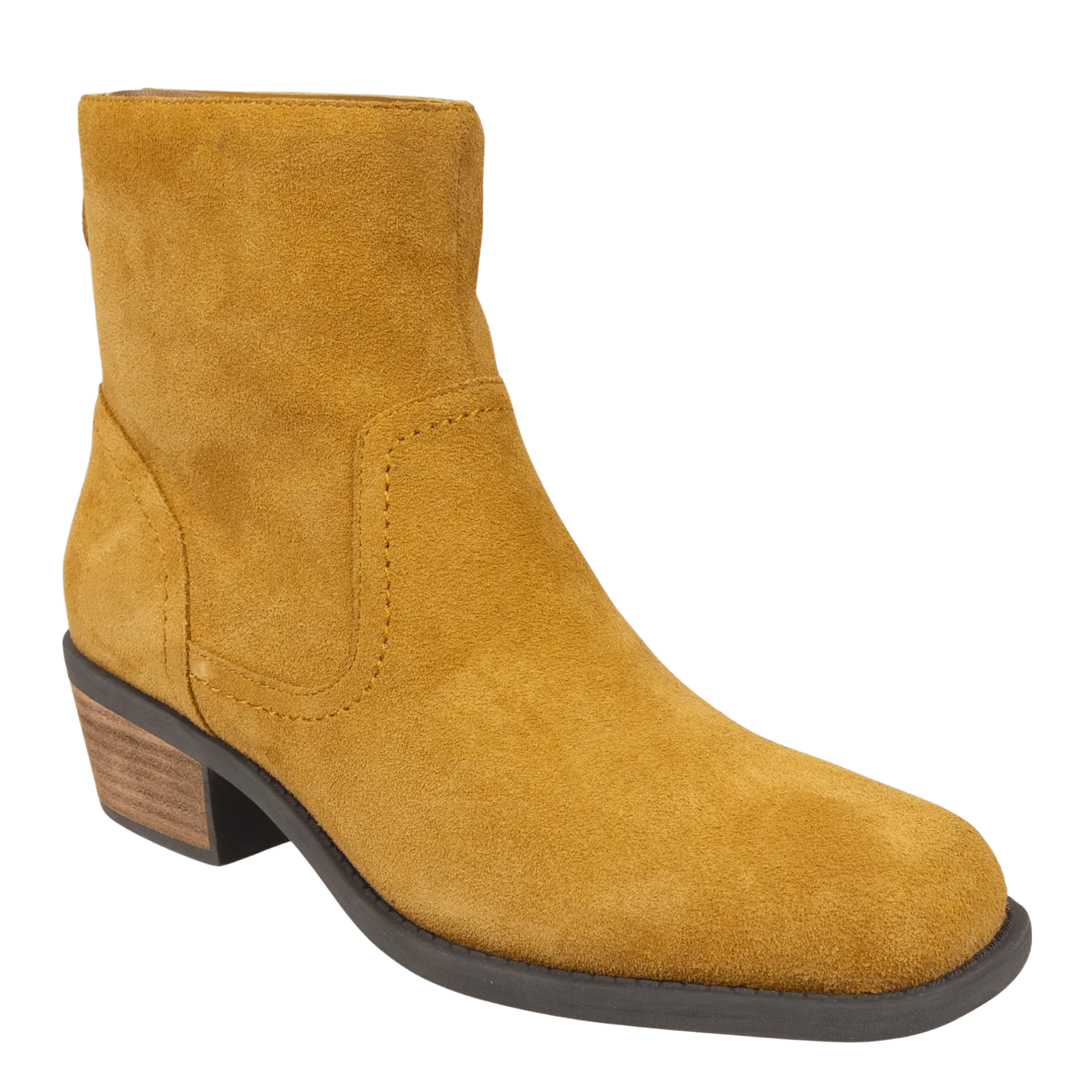 HOMESTEAD in CAMEL Heeled Ankle Boots