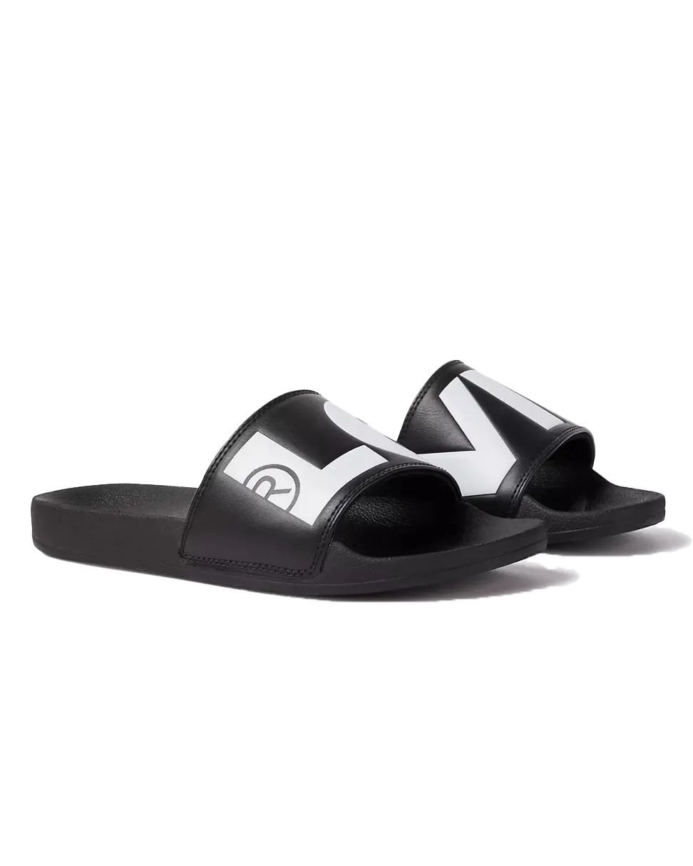 June Sliders in Black