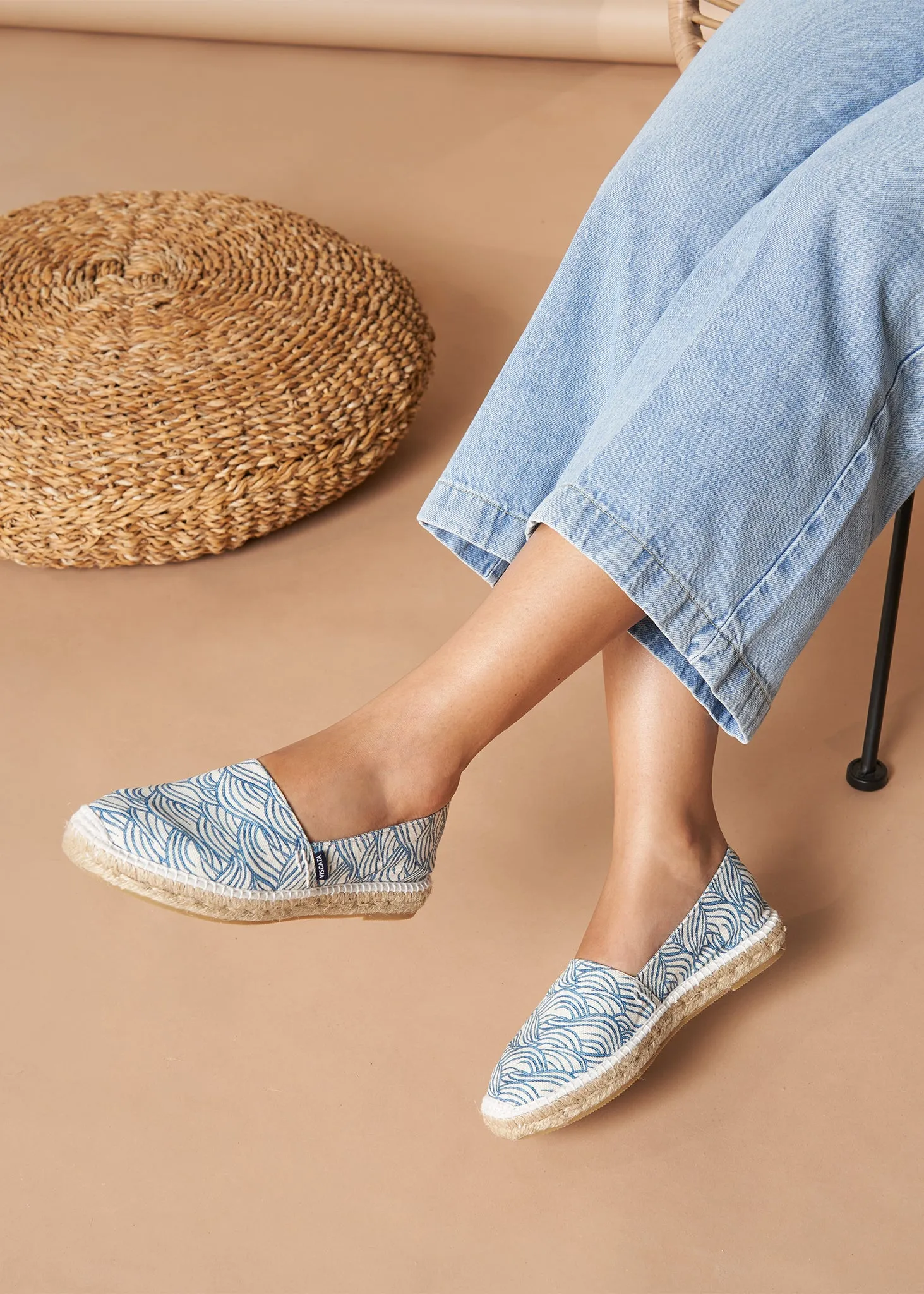 Llafranc Limited Edition Canvas Espadrille Flats