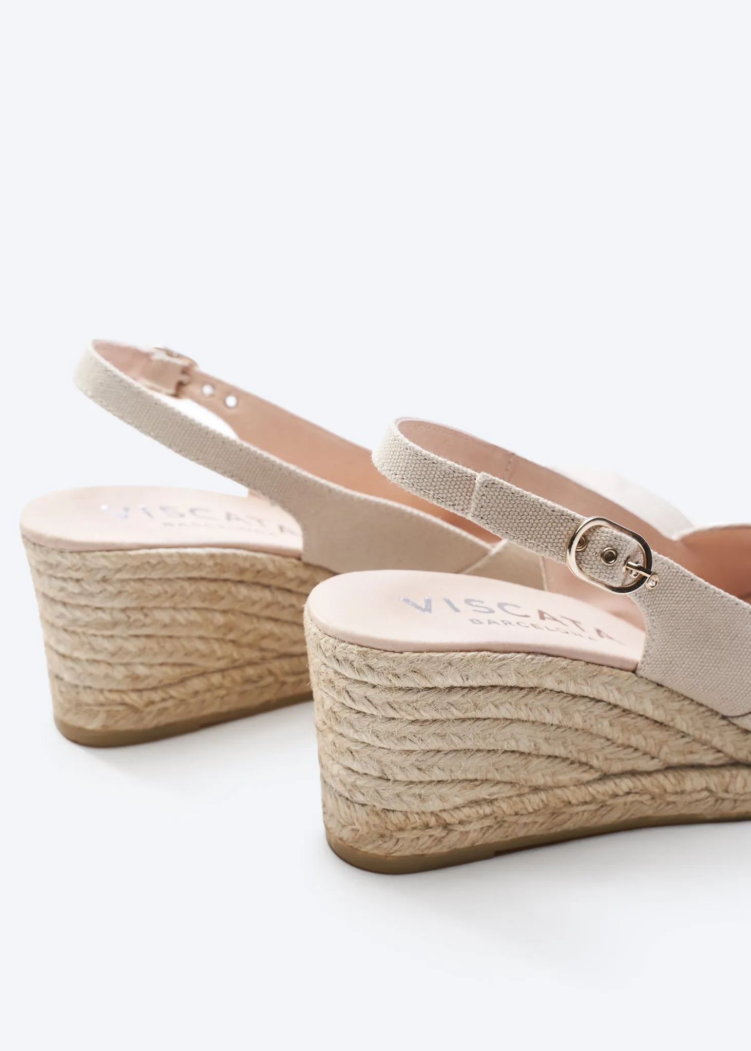 Llansa Canvas Espadrille Sandal Wedges