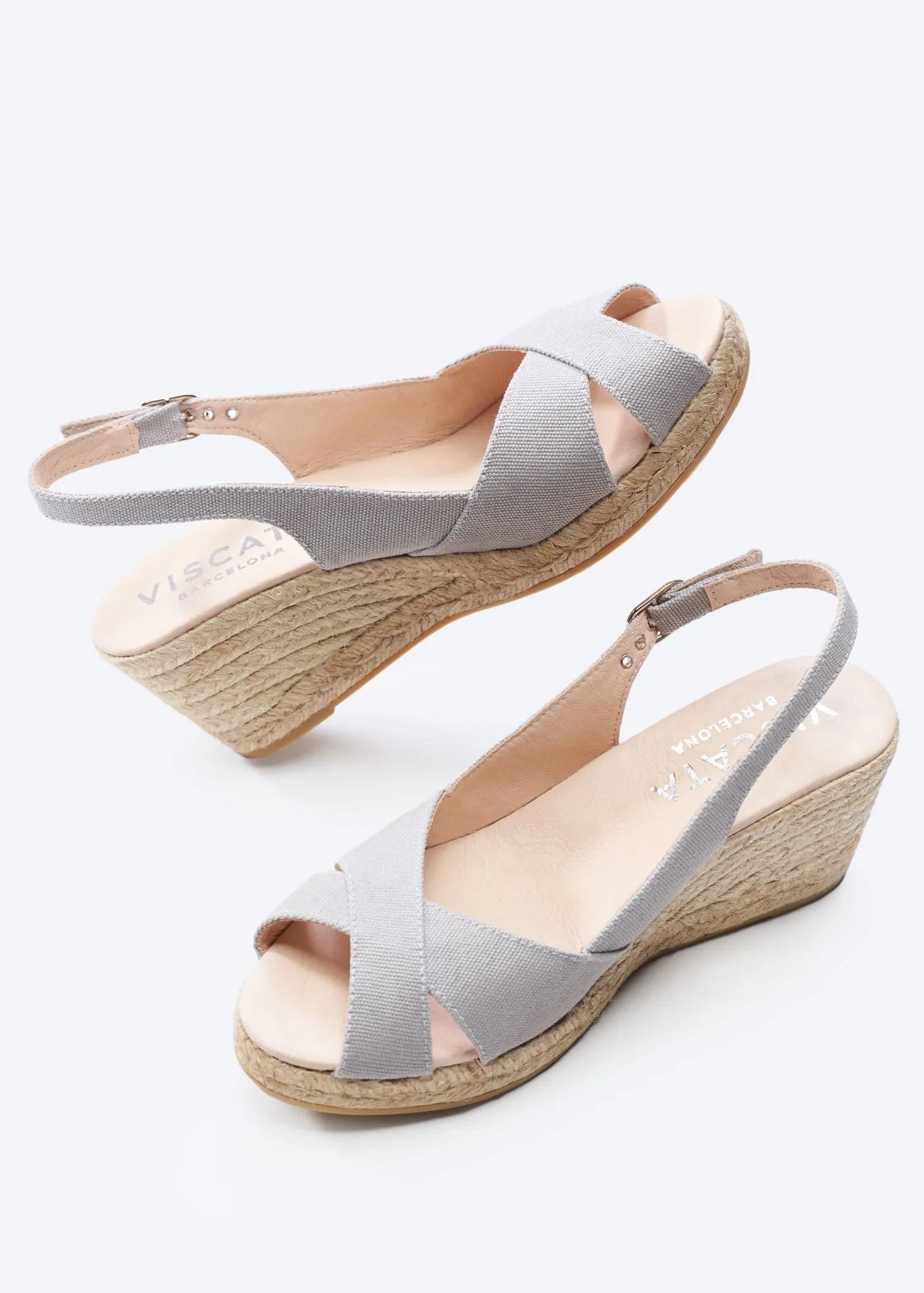 Llansa Canvas Espadrille Sandal Wedges