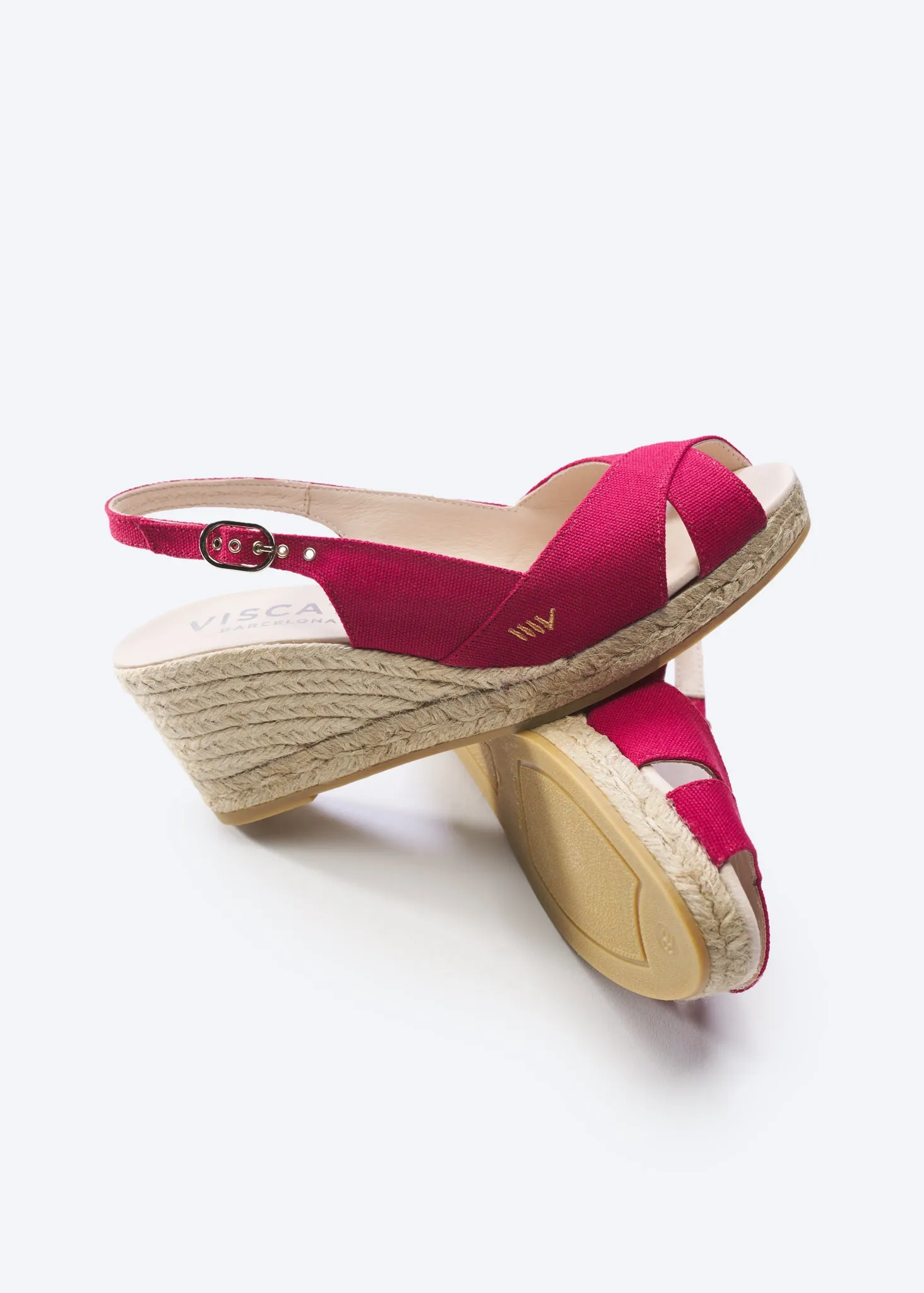 Llansa Limited Edition Canvas Espadrille Sandal Wedges