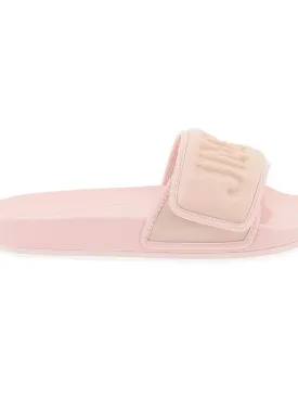 Men's Slides Fitz Con Fascia Logata In Lycra in Pink | Size 37 | FITZFPFP