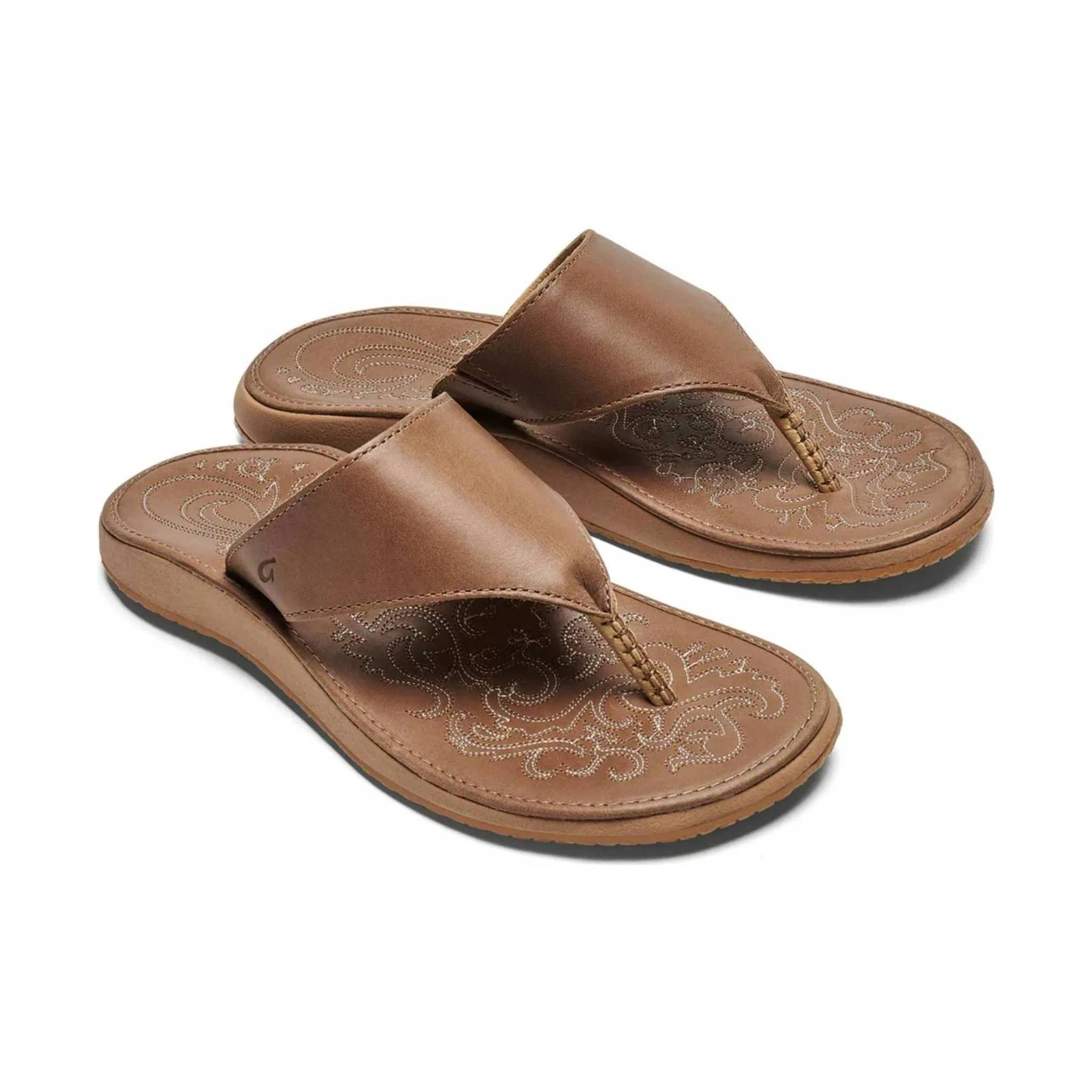 Olukai Women's Paniolo Lipi Flip Flop - Tan