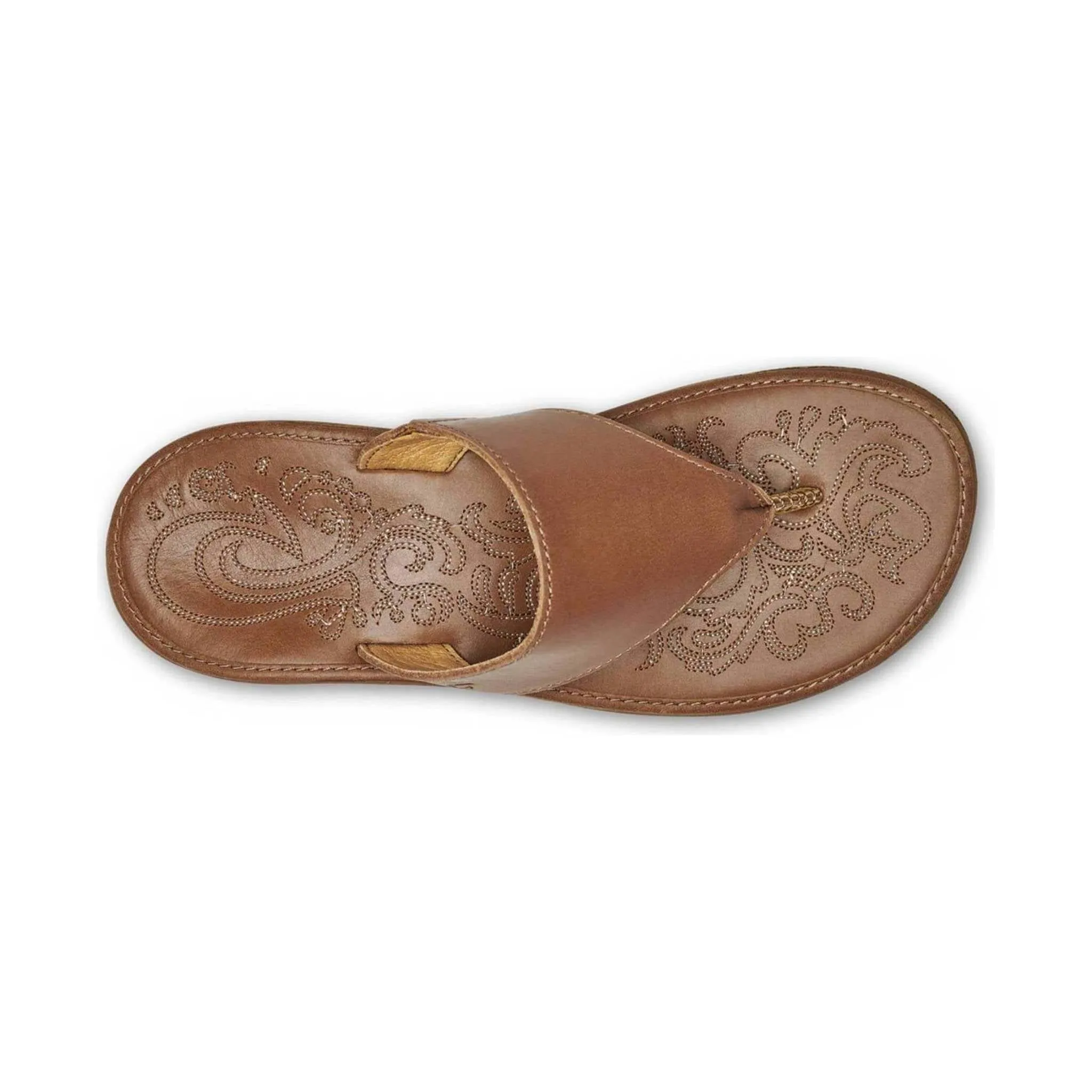 Olukai Women's Paniolo Lipi Flip Flop - Tan