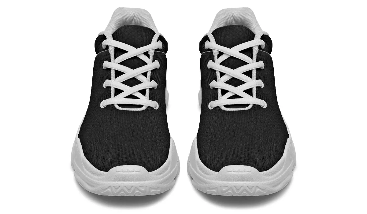 Paint It Black Chunky Sneakers