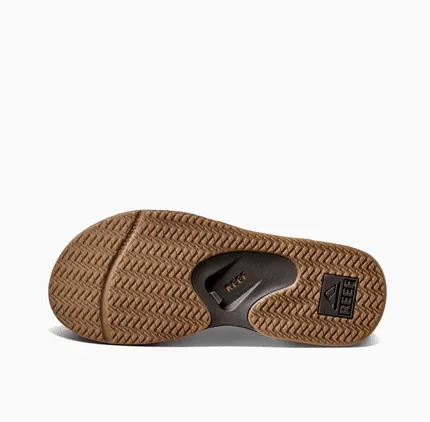 Reef Fanning Baja Mens Sandal Brown/Gum