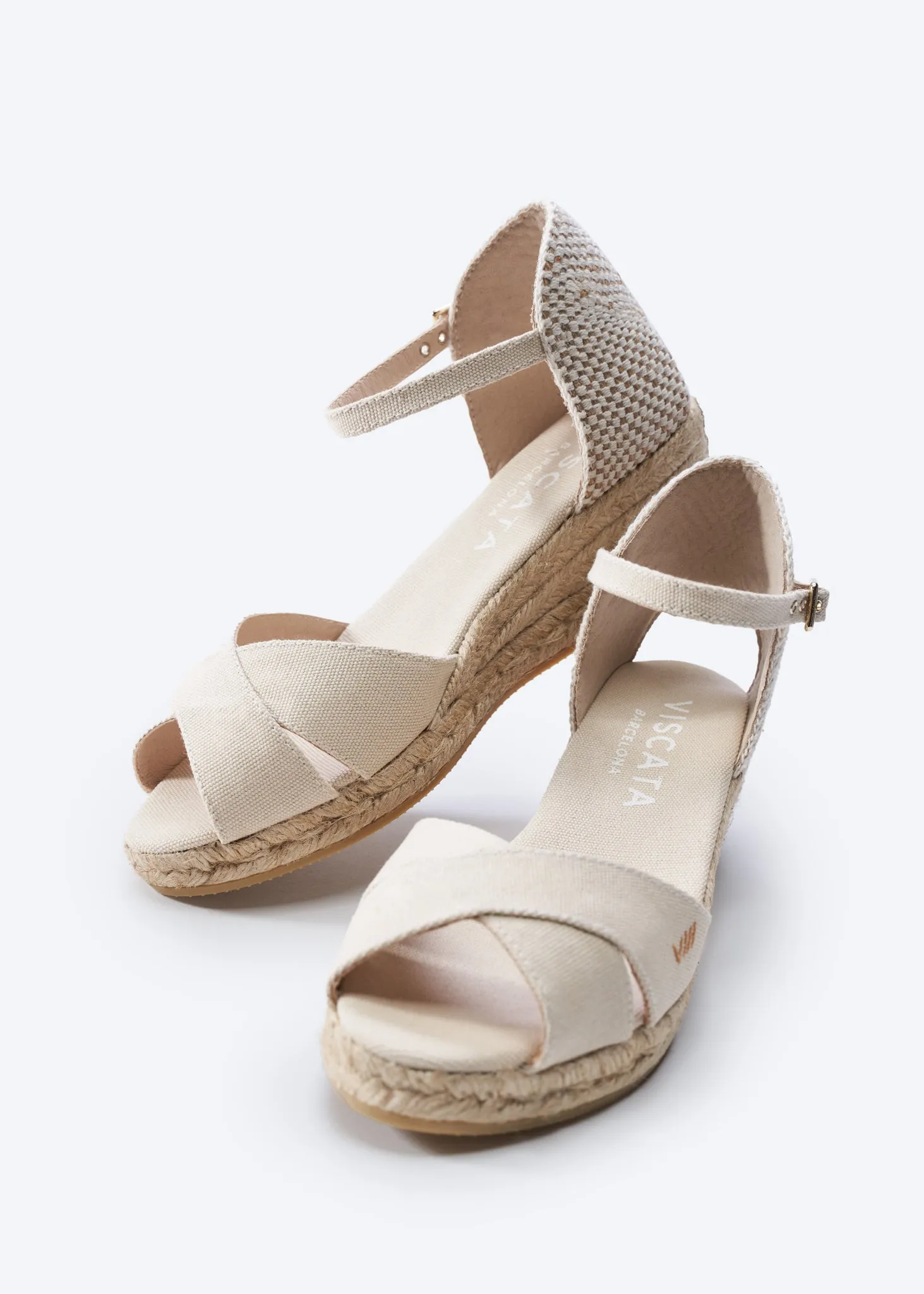 Salina Canvas Espadrille Sandal Wedges