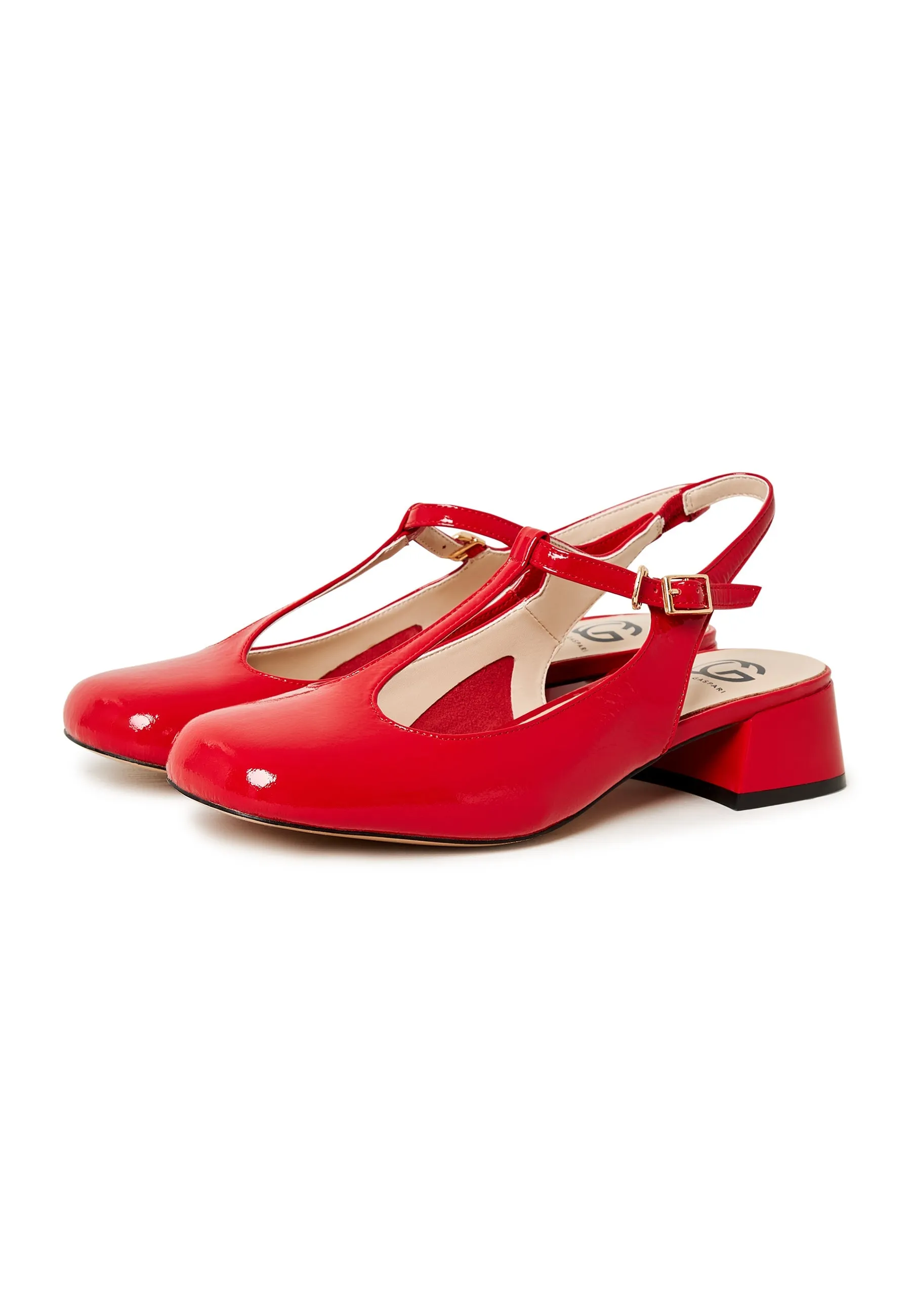 Slingback Pumps Irina - Red