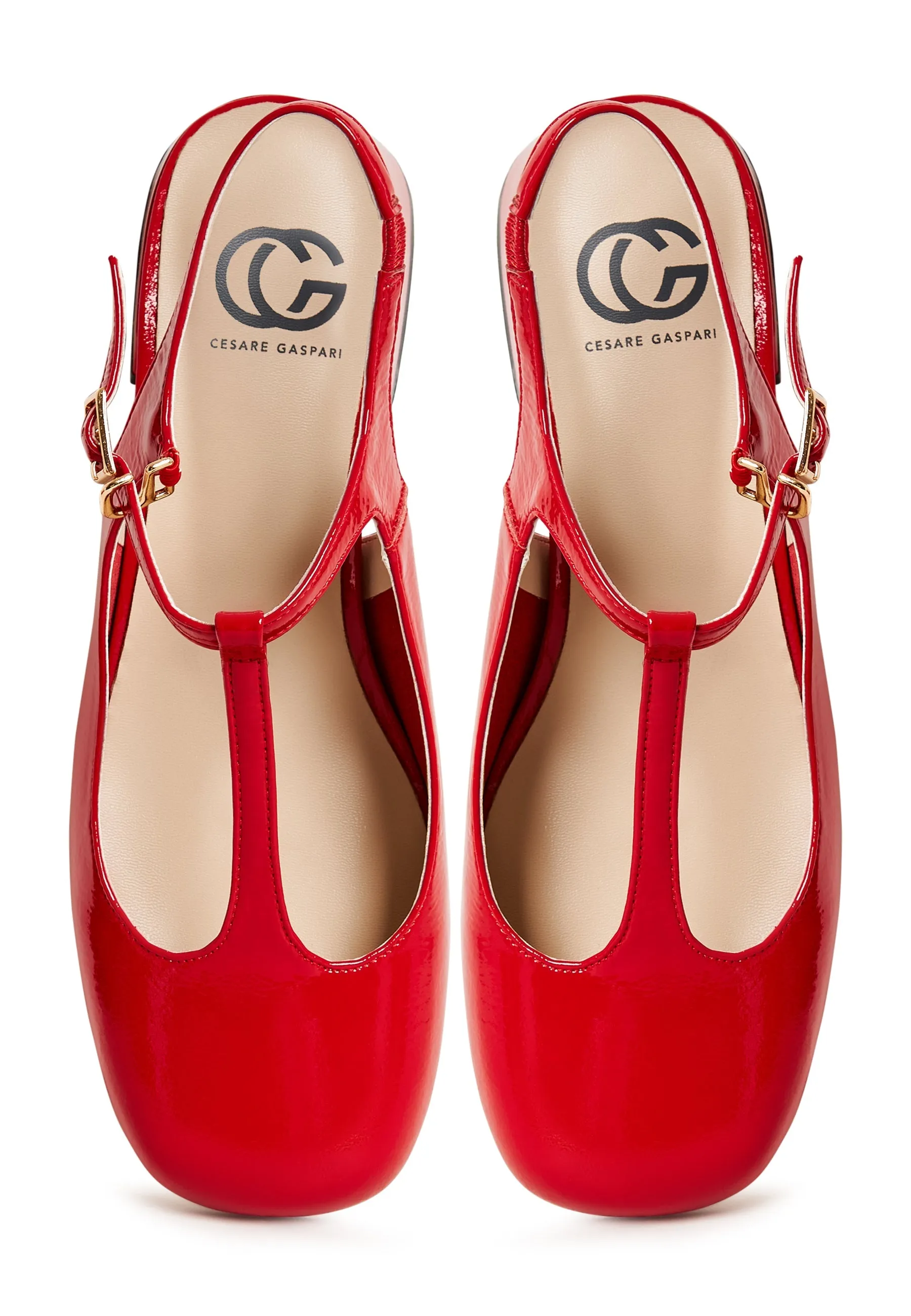 Slingback Pumps Irina - Red