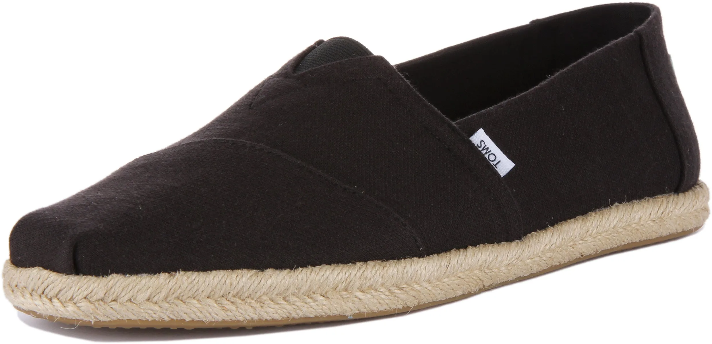 Toms Alpargata Rope In Black For Men