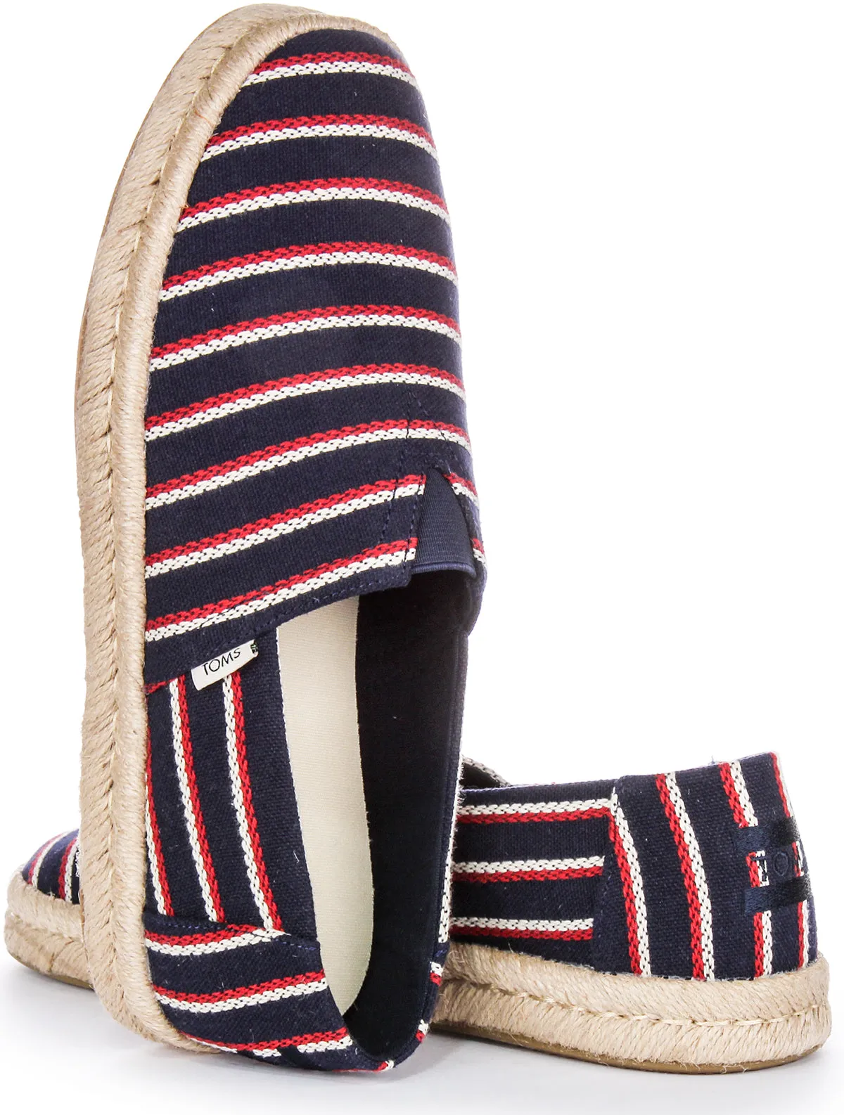 Toms Alpargata Woven In Navy Red For Men