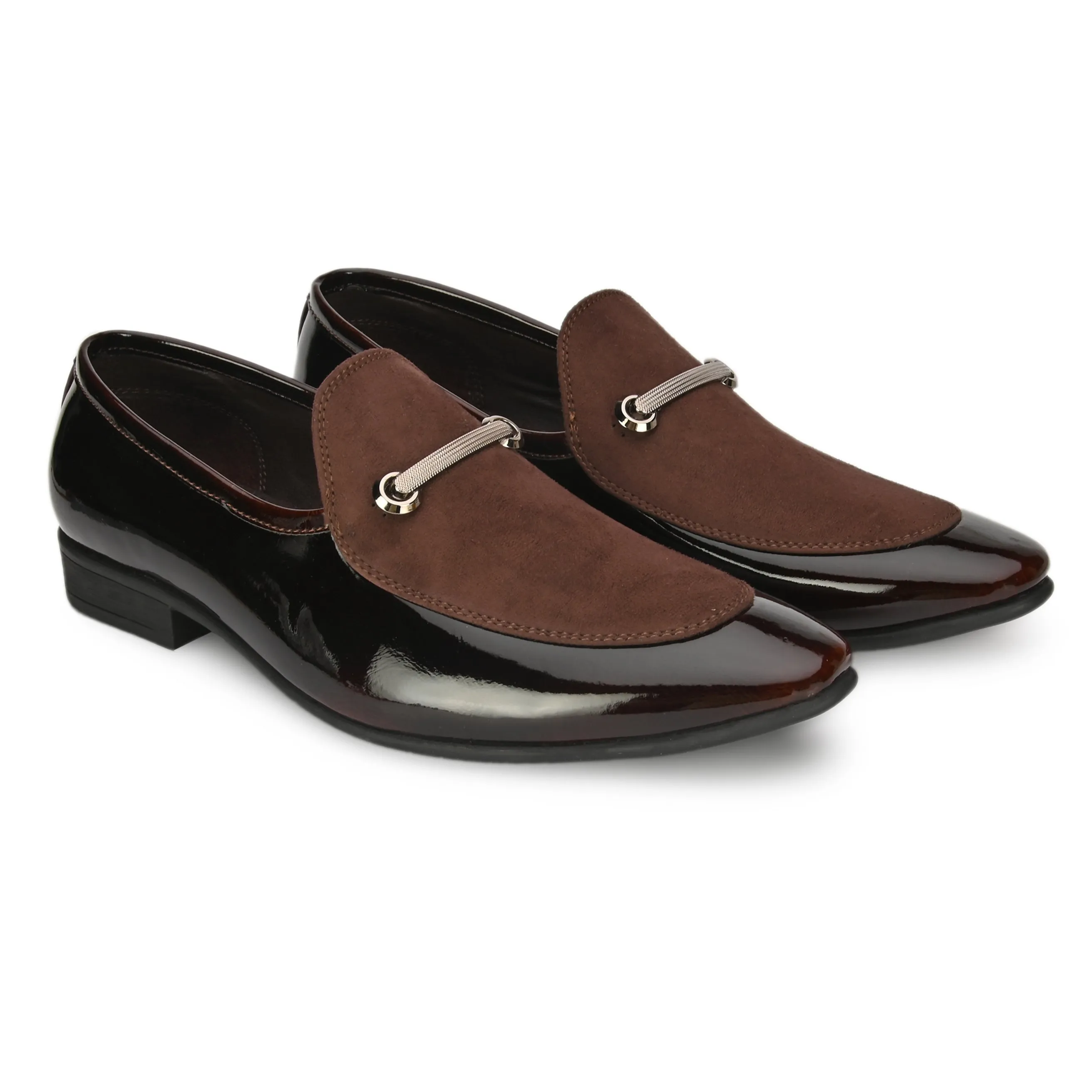 Valerio Brown Slip-Ons