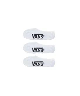 Vans Classic Super No Show Socks 3-PACK (White)