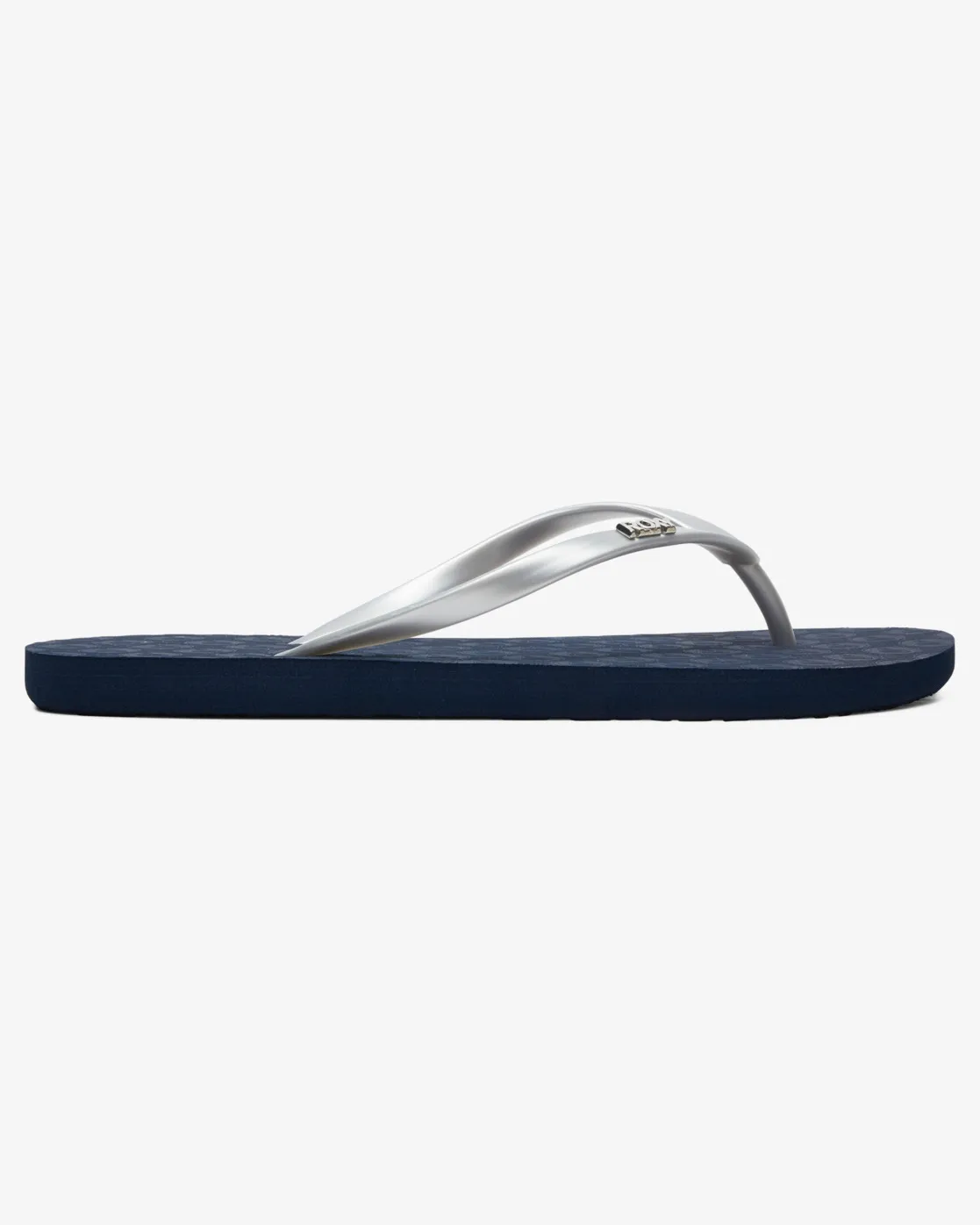 Viva Tone II Flip Flops in Silver