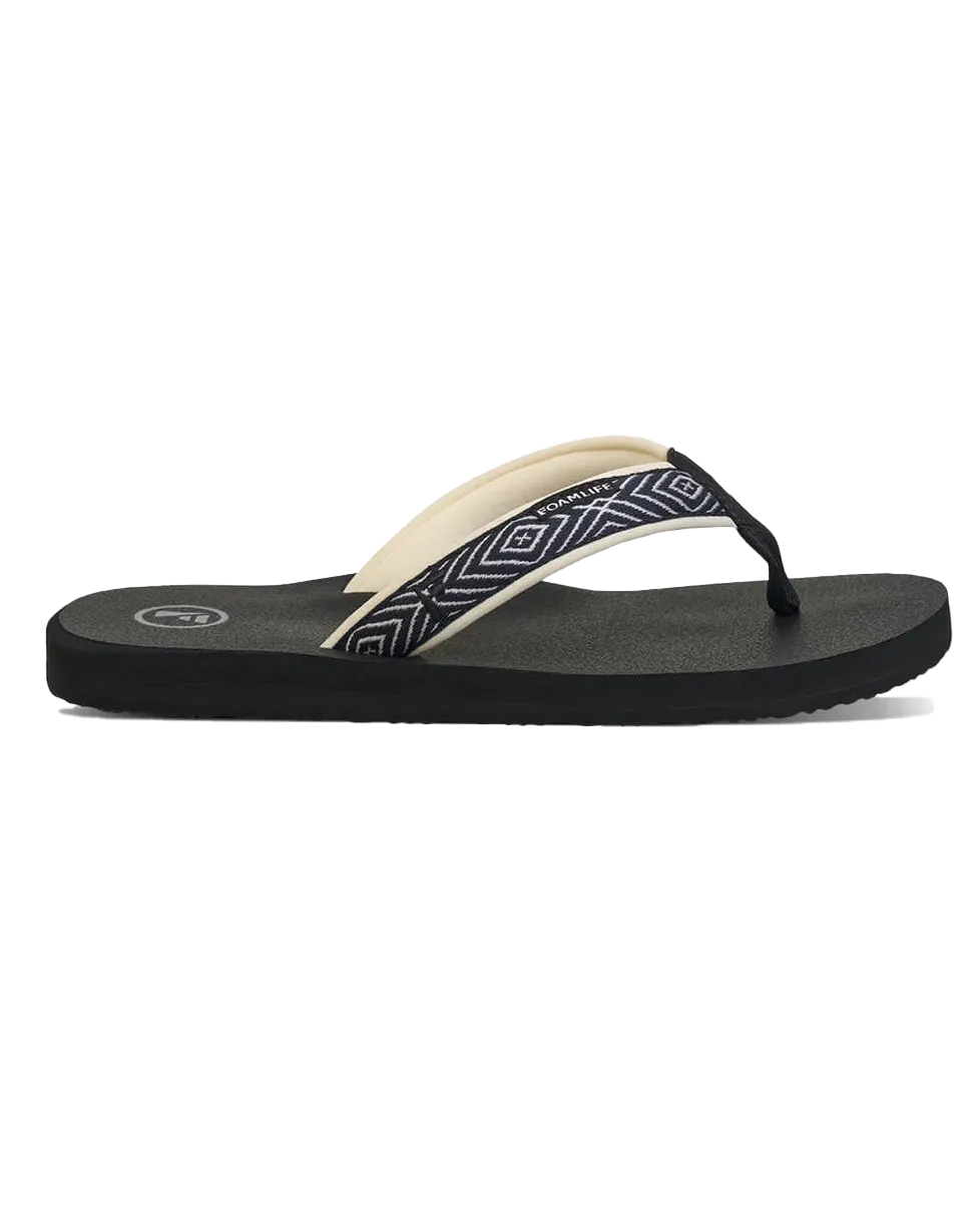 Yogi Flip Flops in Black