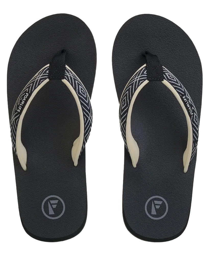 Yogi Flip Flops in Black